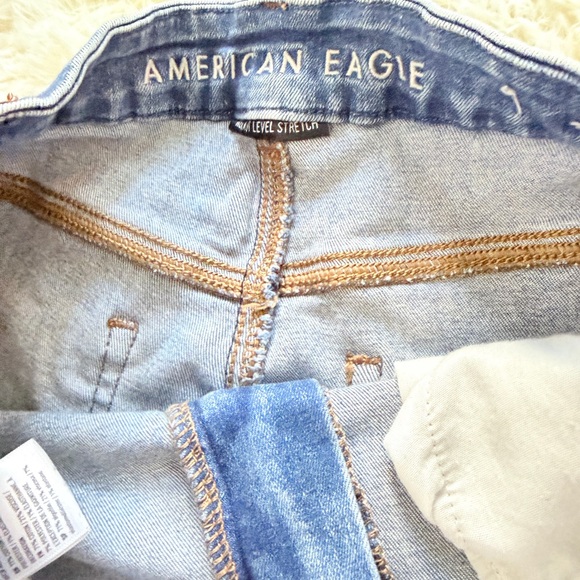 American Eagle Outfitters Denim Blue Jean Shorts - Picture 3 of 4